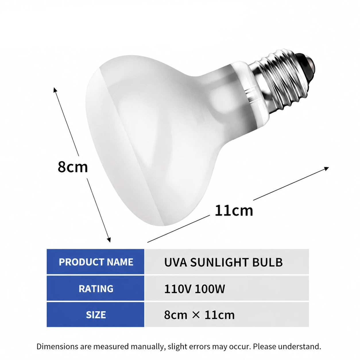 RTHabitat Daylight Basking Lamp for Natural Reptile Care