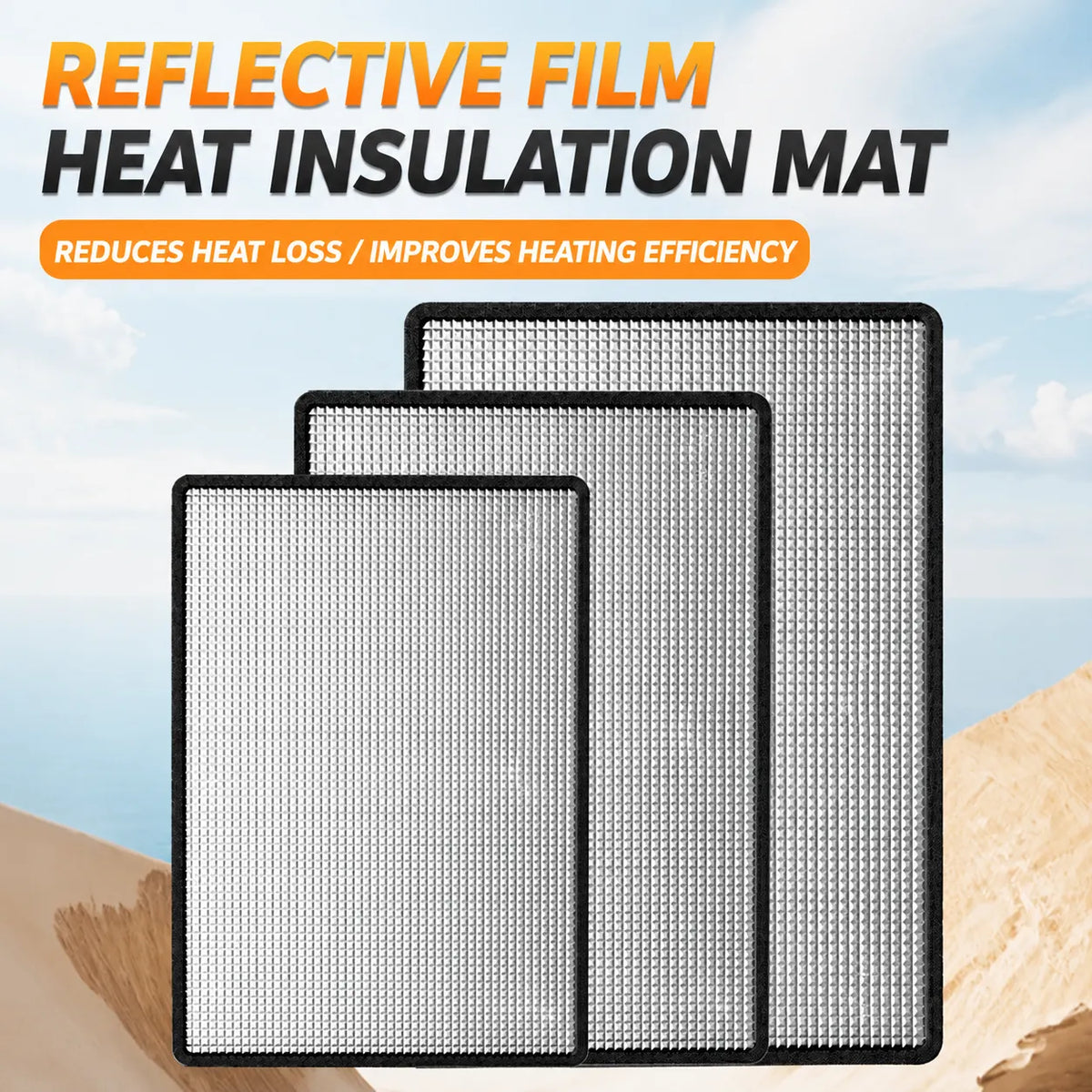RTHabitat Aluminum Foil Heat Reflective Insulation Mat