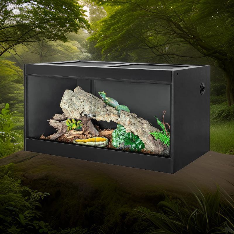34-120 Gallon PVC Reptile Enclosure Choices for Reptile Pets