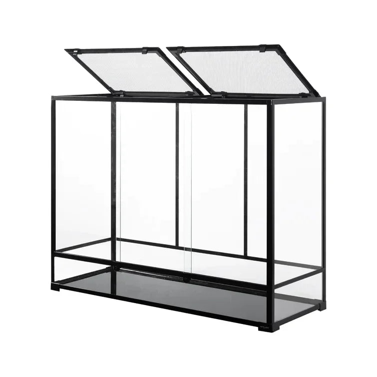 2026 New 135 Gallon 2 in 1  Large Vertical Reptile Terrarium 48" x 18" x 36" Rainforest Reptile Paludarium