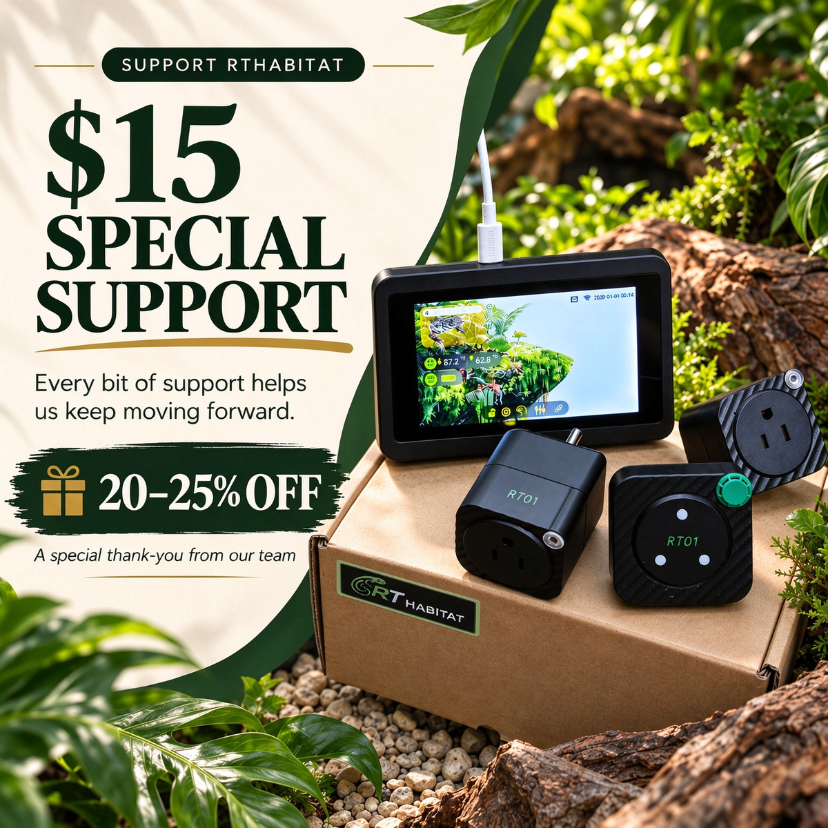 RTHabitat Special Support – $15