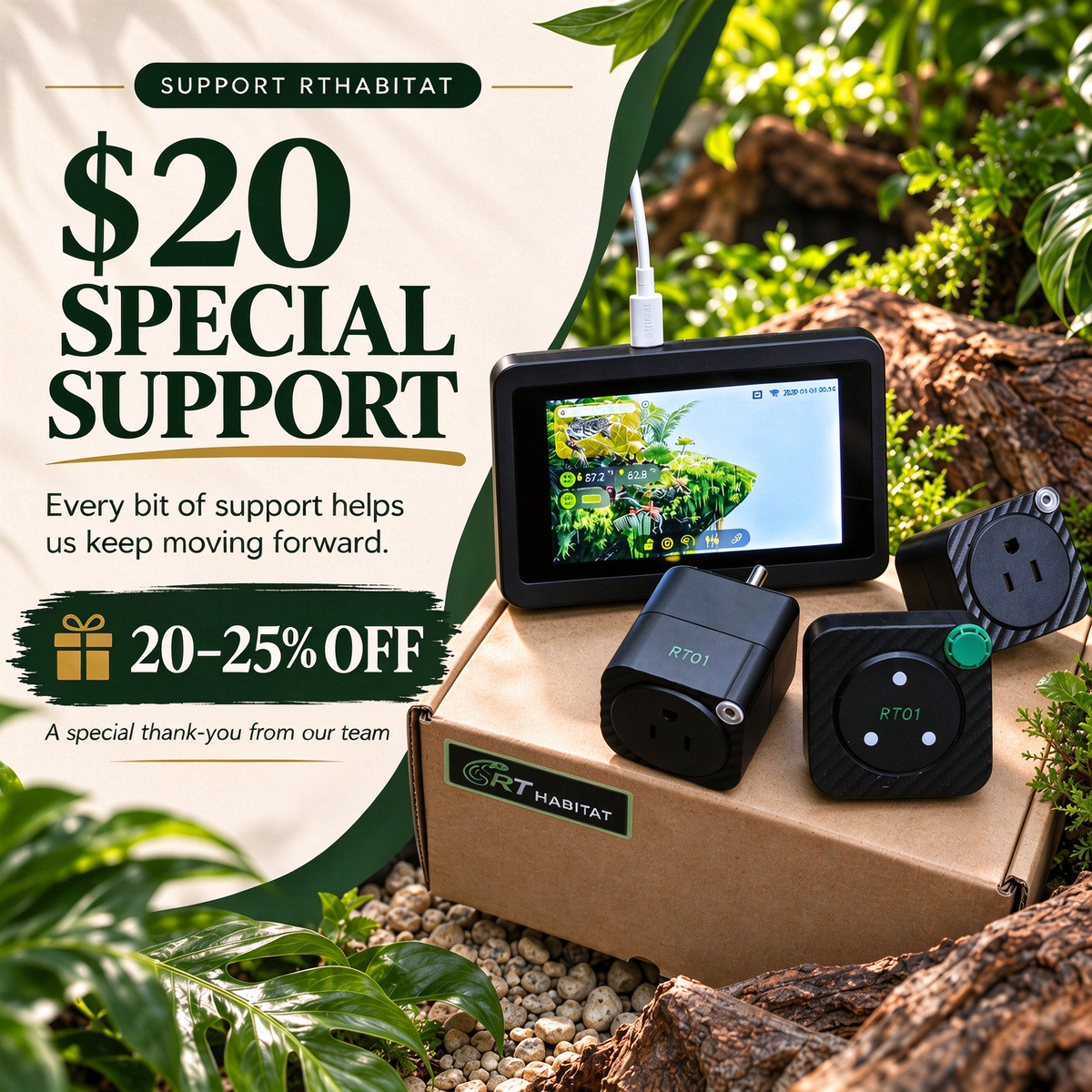 RTHabitat Special Support – $20