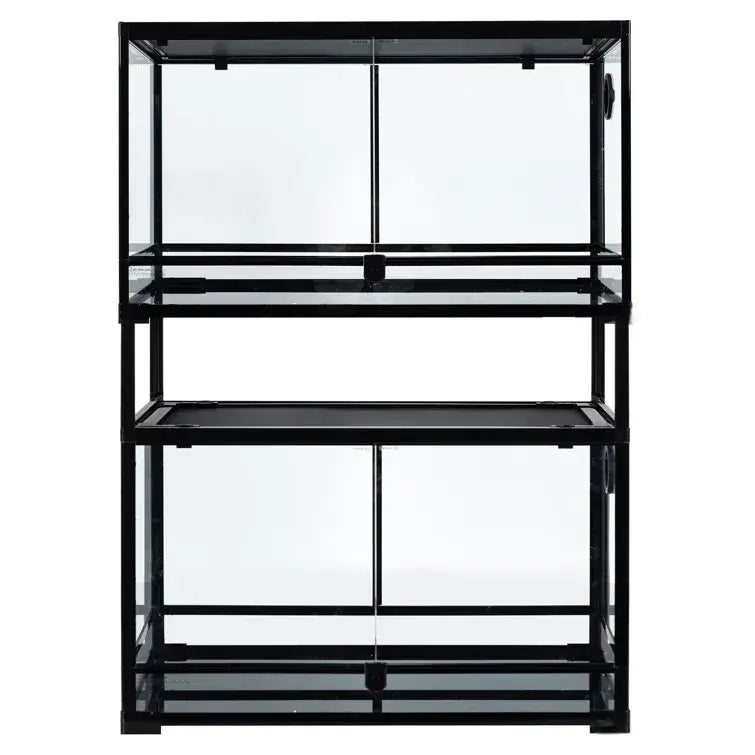 RTHabitat 30'' x 18'' x 44'' Stackable Reptile Tank (2 tanks stacked)