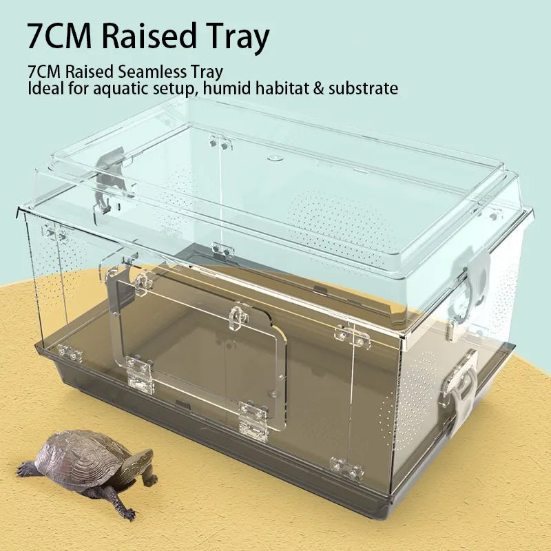 RTHabitat  Acrylic Reptile Enclosure with Front Opening