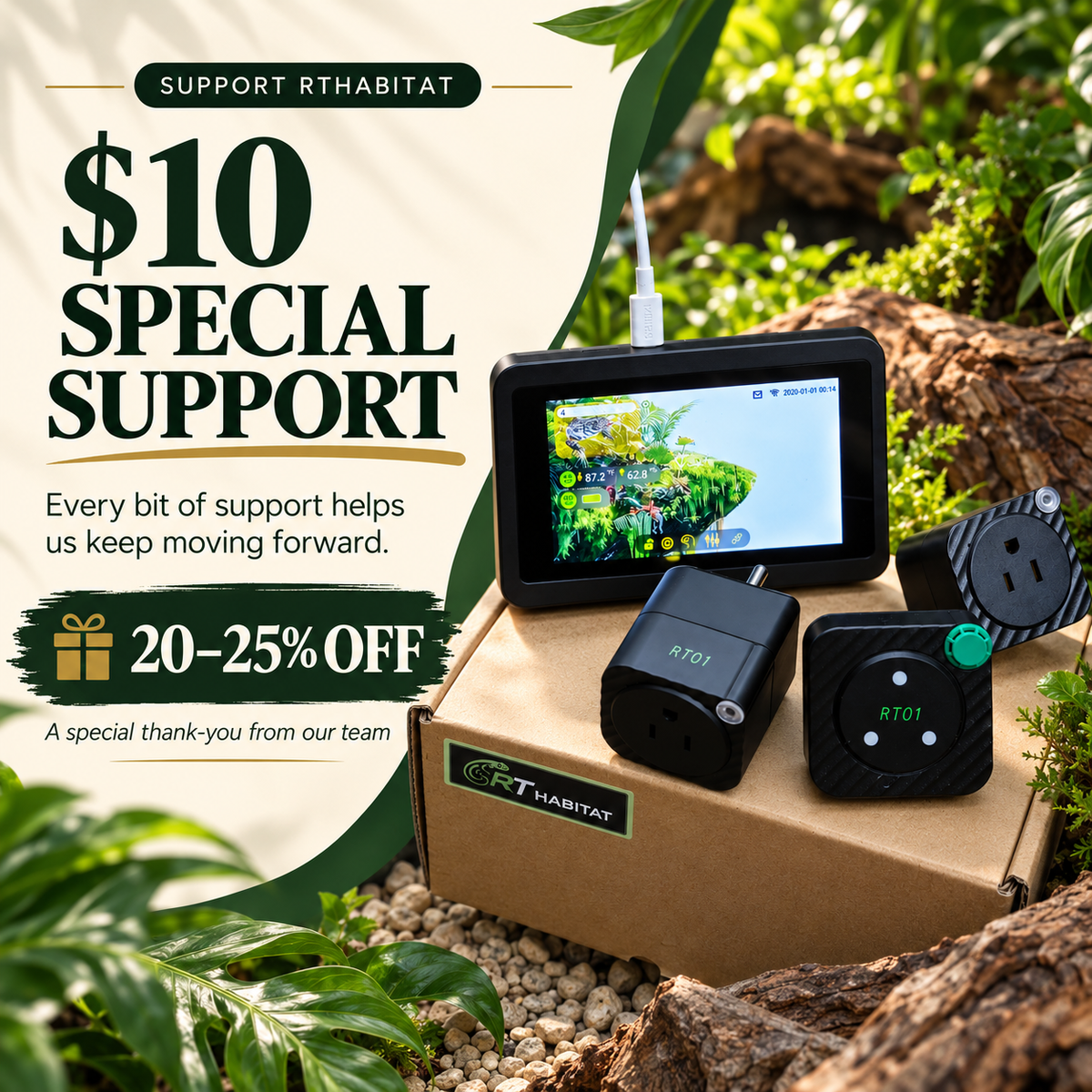 RTHabitat Special Support – $10