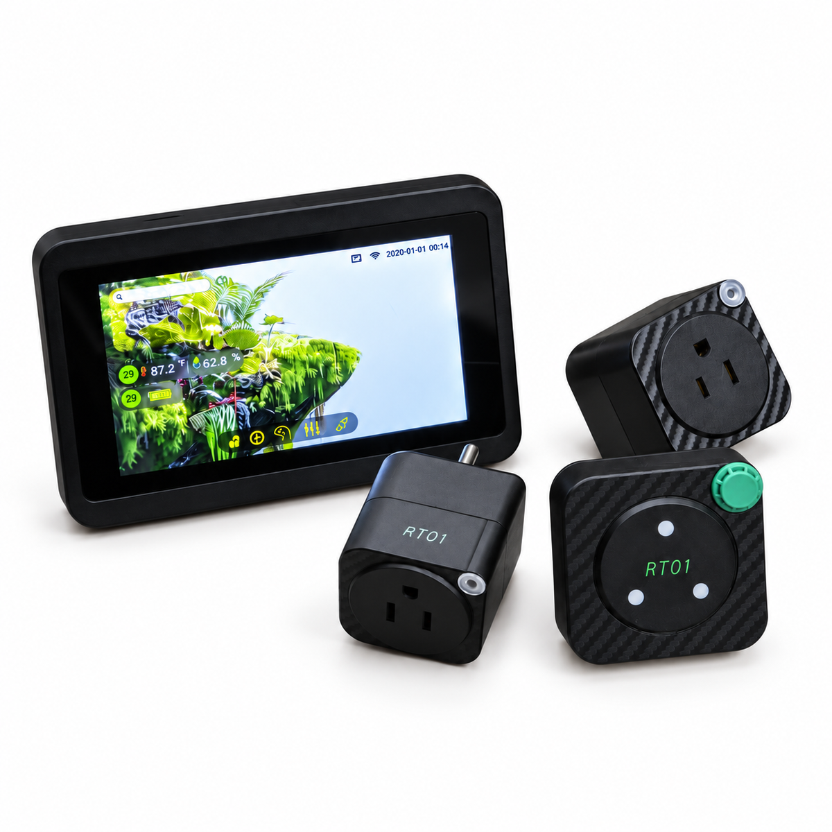RT01 Smart Reptile Habitat Controller with Touchscreen Display