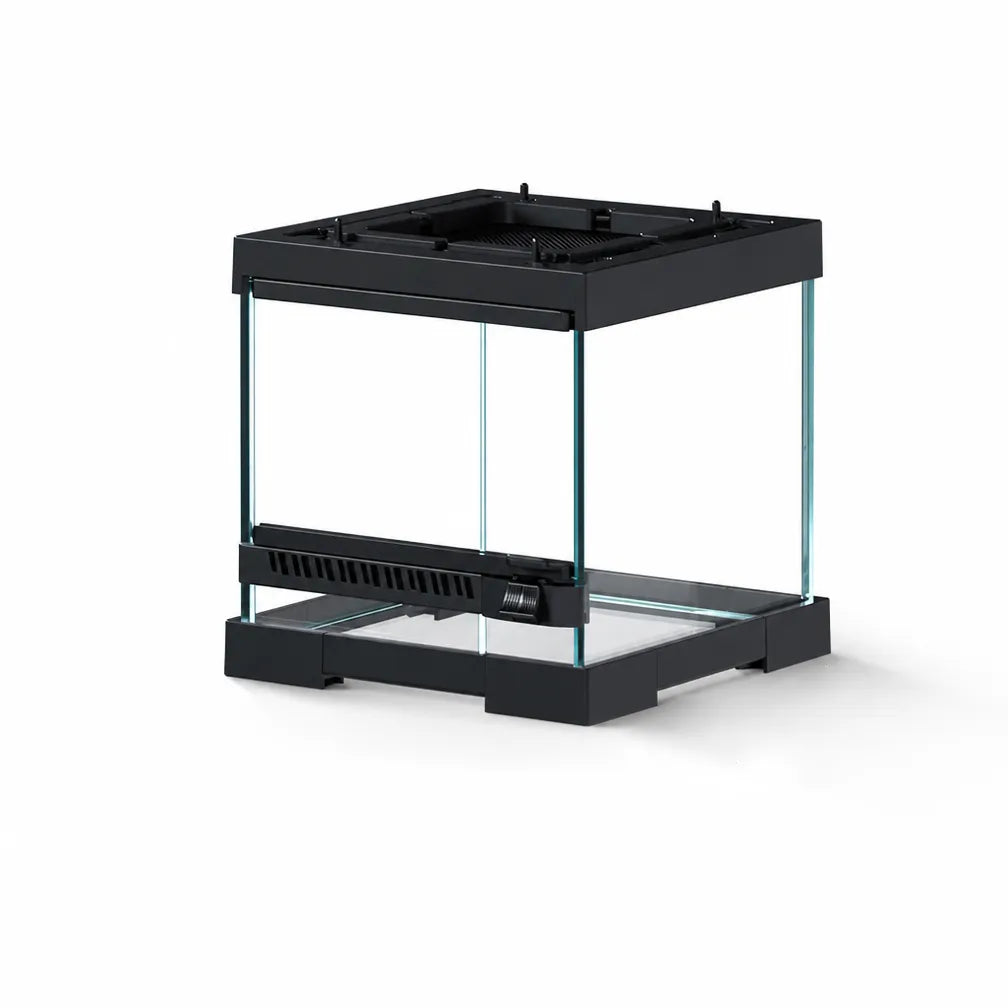 RTHabitat Front Opening Glass Reptile Enclosure Easy Access Terrarium Design