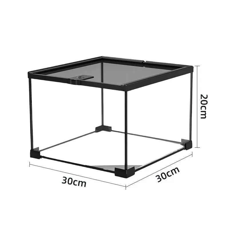 RTHabitat 360° Ultra Clear Glass Reptile Terrarium Panoramic Viewing Design