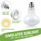 RTHabitat Daylight Basking Lamp for Natural Reptile Care