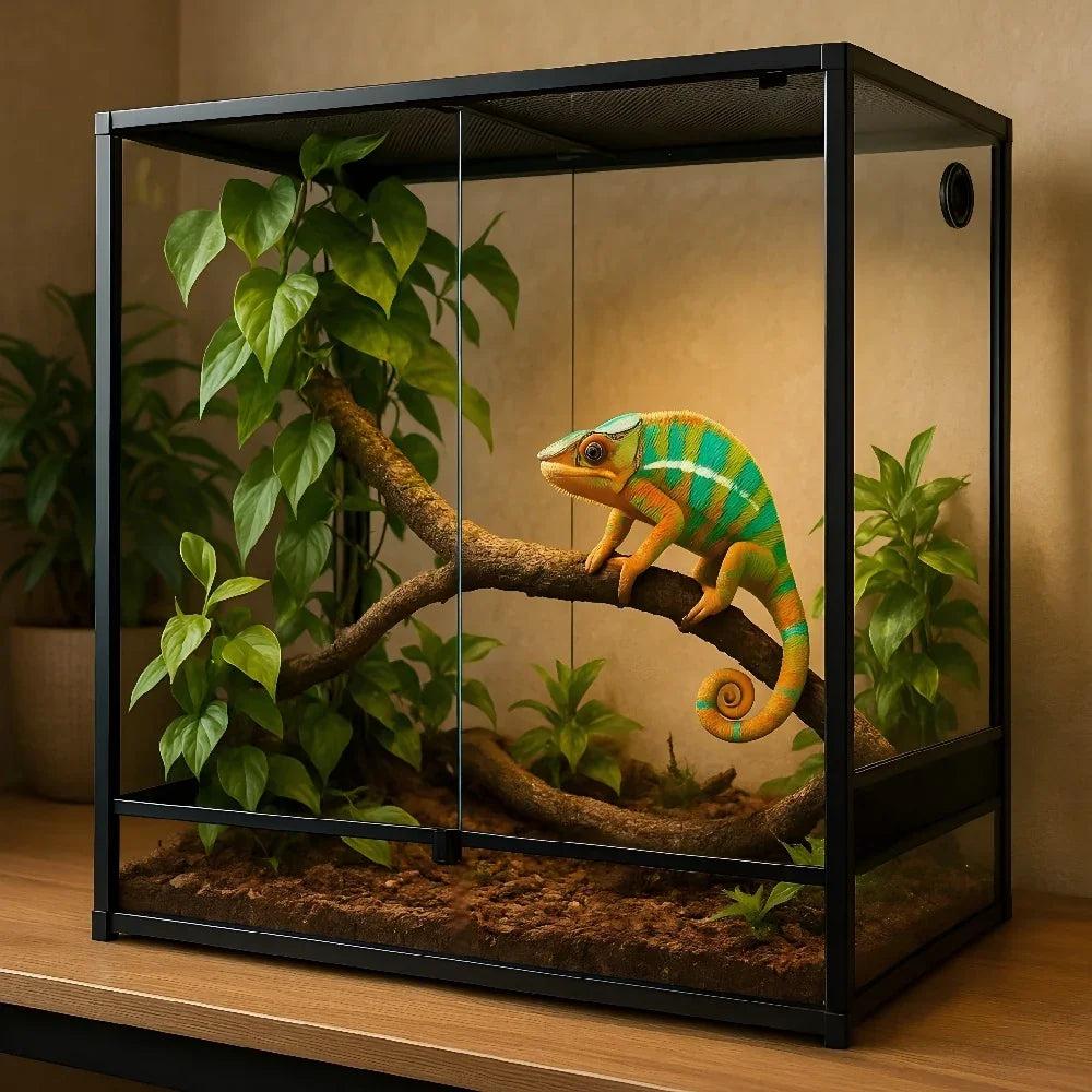 RTHabitat 240 Gallon 48" x 24"x 48" Extra Huge Reptile Terrarium