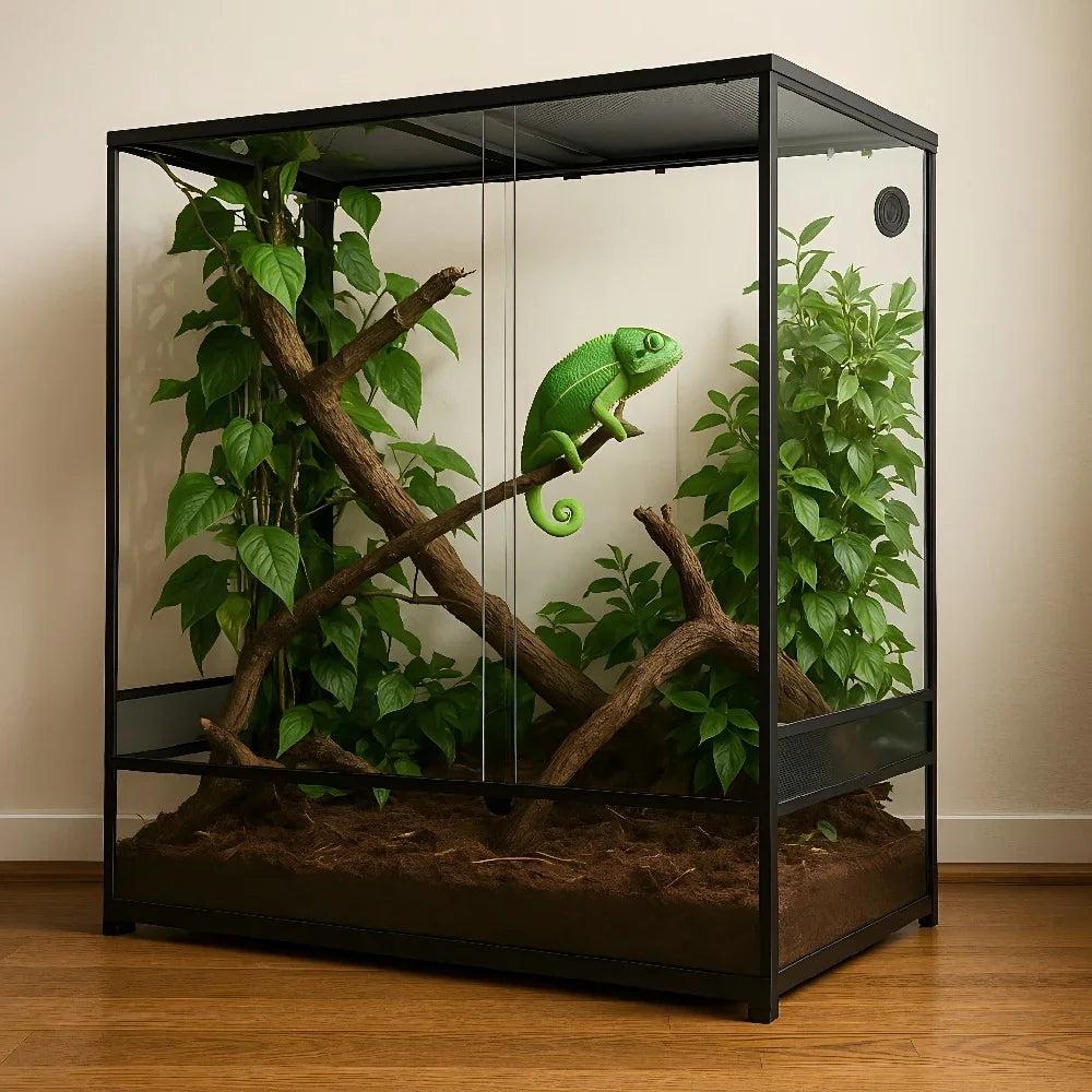 RTHabitat 240 Gallon 48" x 24"x 48" Extra Huge Reptile Terrarium