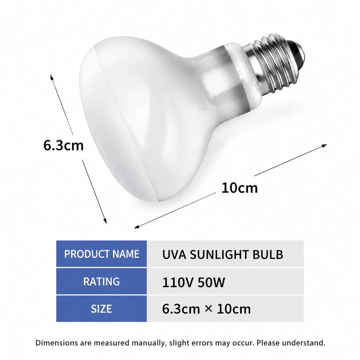 RTHabitat Daylight Basking Lamp for Natural Reptile Care