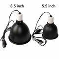 Reptile Lamp Holder for UVB Heat Bulb and Efficient Basking