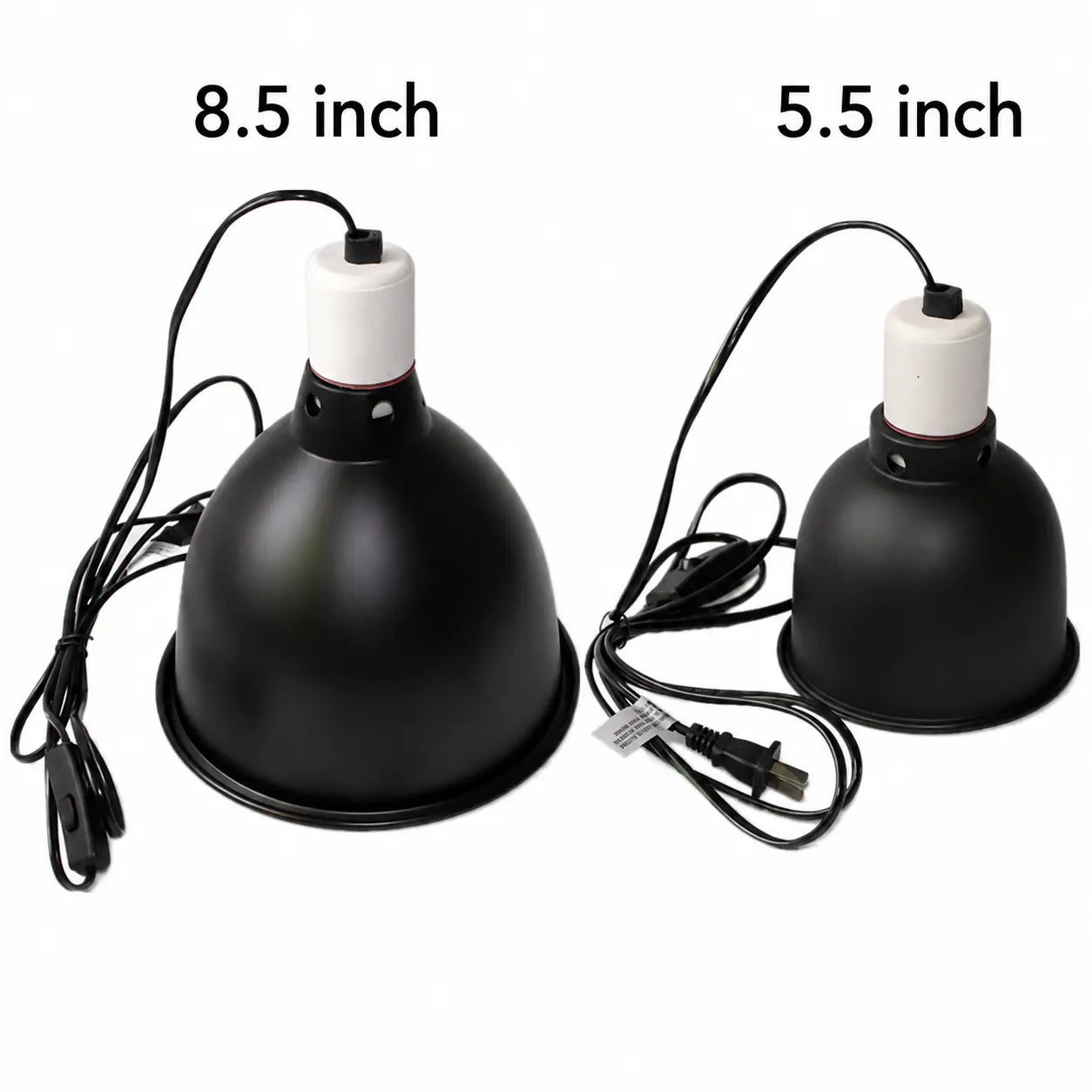 Reptile Lamp Holder for UVB Heat Bulb and Efficient Basking