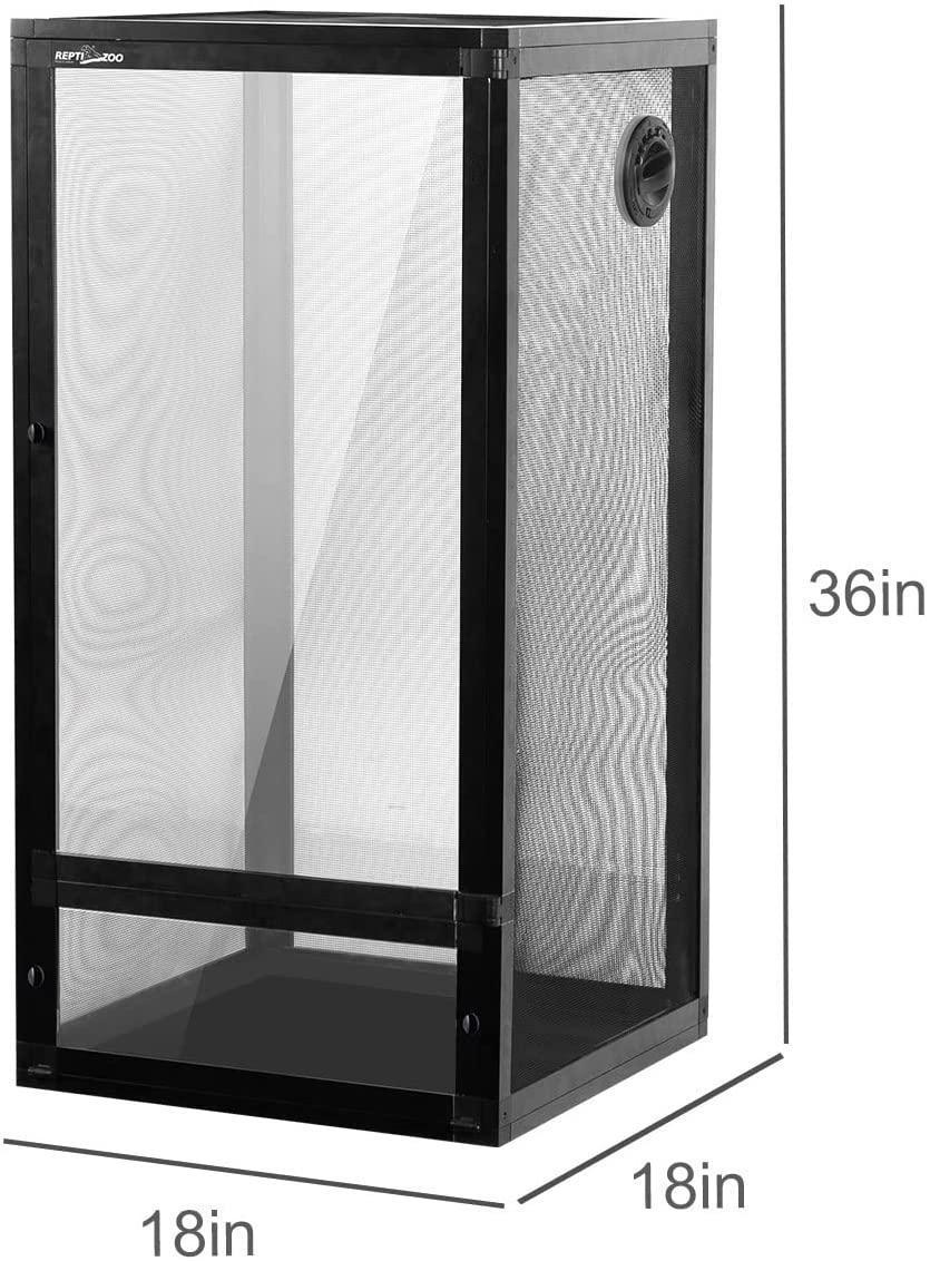 Replacement top Screen for Vertical Reptile Terrarium 18" x 18"x 36" Reptile Tank RK454590A - RTHabitat