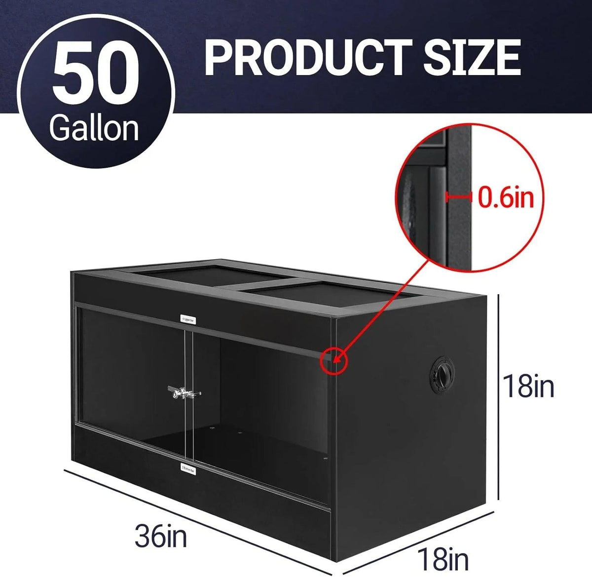 34-120 Gallon PVC Reptile Enclosure Choices for Reptile Pets