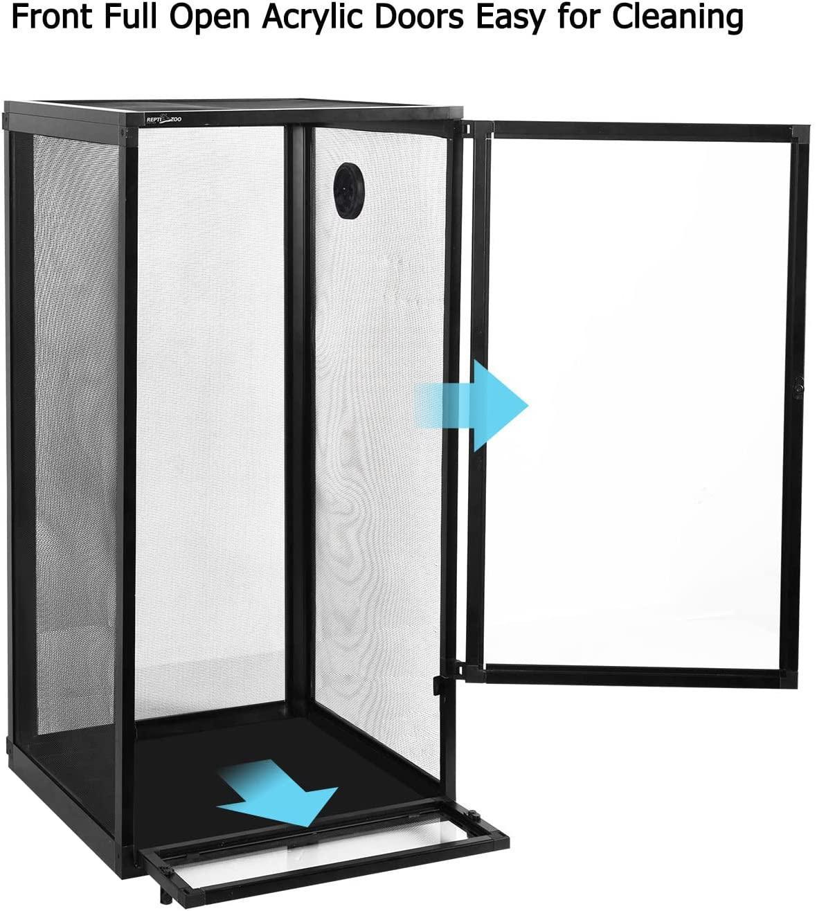 Replacement top Screen for Vertical Reptile Terrarium 18" x 18"x 36" Reptile Tank RK454590A - RTHabitat