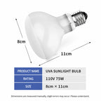 RTHabitat Daylight Basking Lamp for Natural Reptile Care