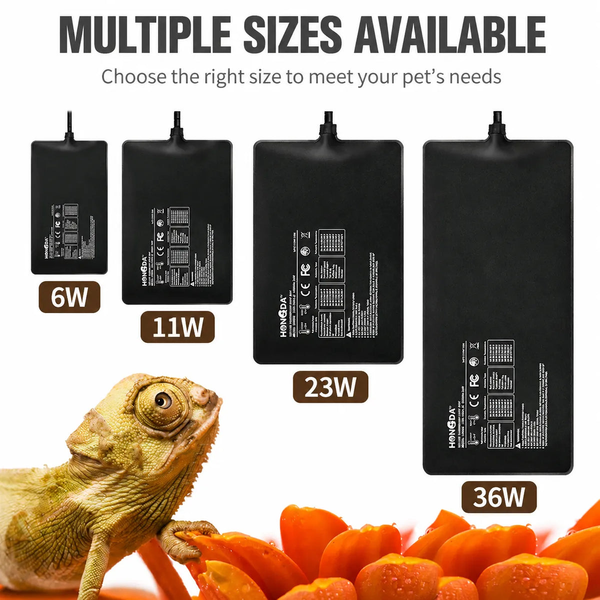 RTHabitat Digital Reptile Heat Mat – PVC Waterproof Heating Pad