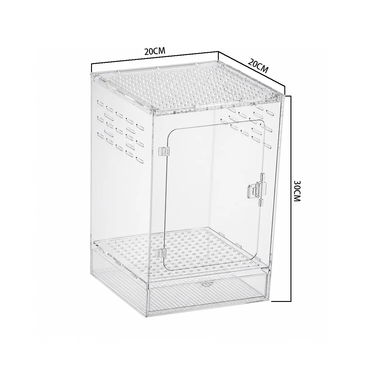 RTHabitat Vertical Acrylic Reptile Enclosure