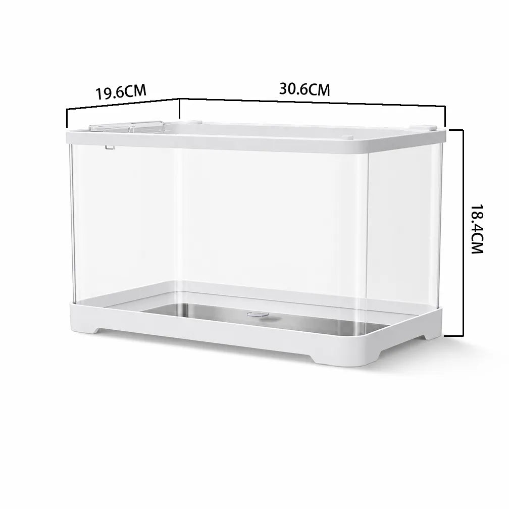 RTHabitat Clear AS Reptile Enclosure Transparent Design Compact Habitat
