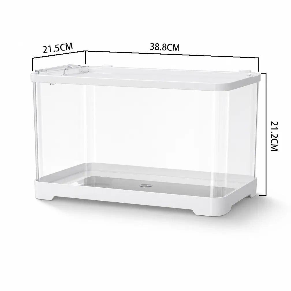RTHabitat Clear AS Reptile Enclosure Transparent Design Compact Habitat