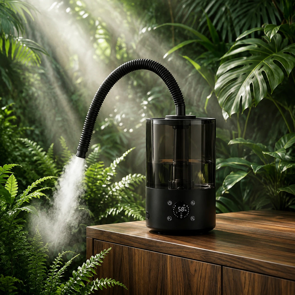 RTHabitat Reptile Humidifier – 4L Smart Mist System with Dual Tube Design