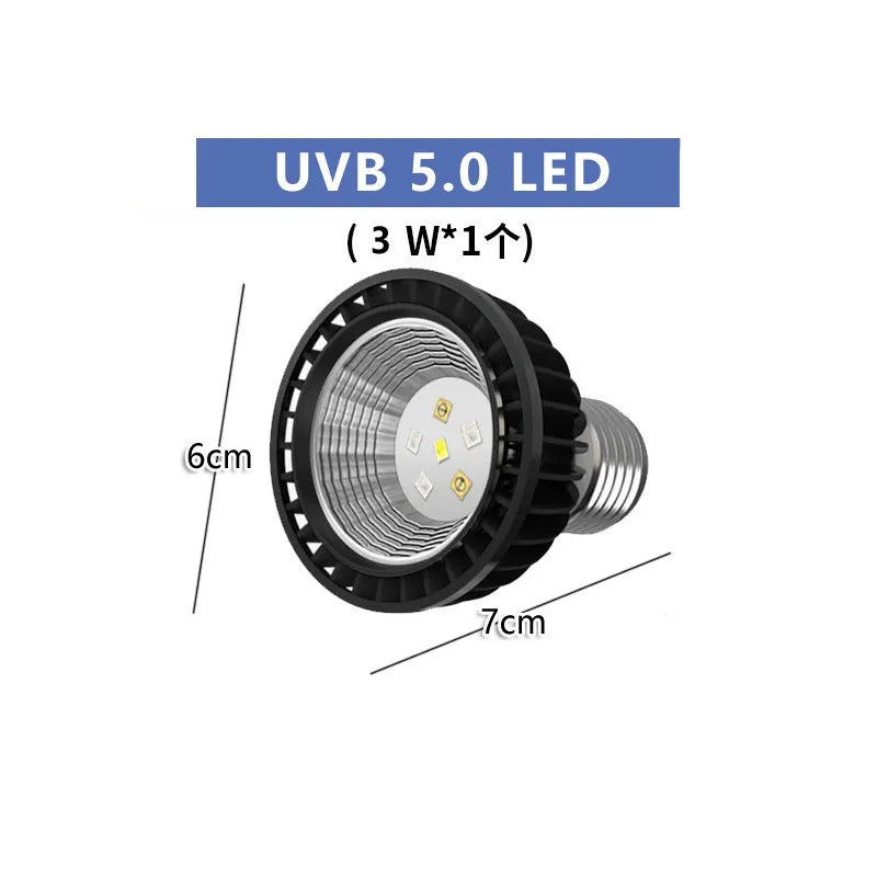 RTHabitat LED UVB Light Aluminum Heat Sink Reflector Design