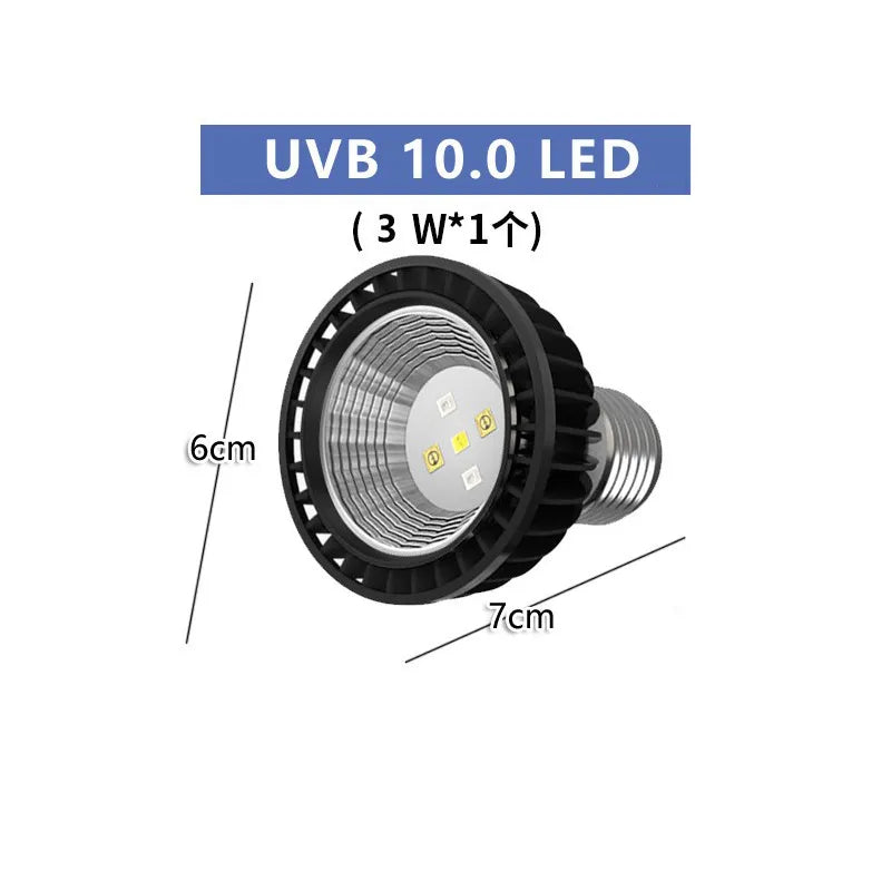 RTHabitat LED UVB Light Aluminum Heat Sink Reflector Design