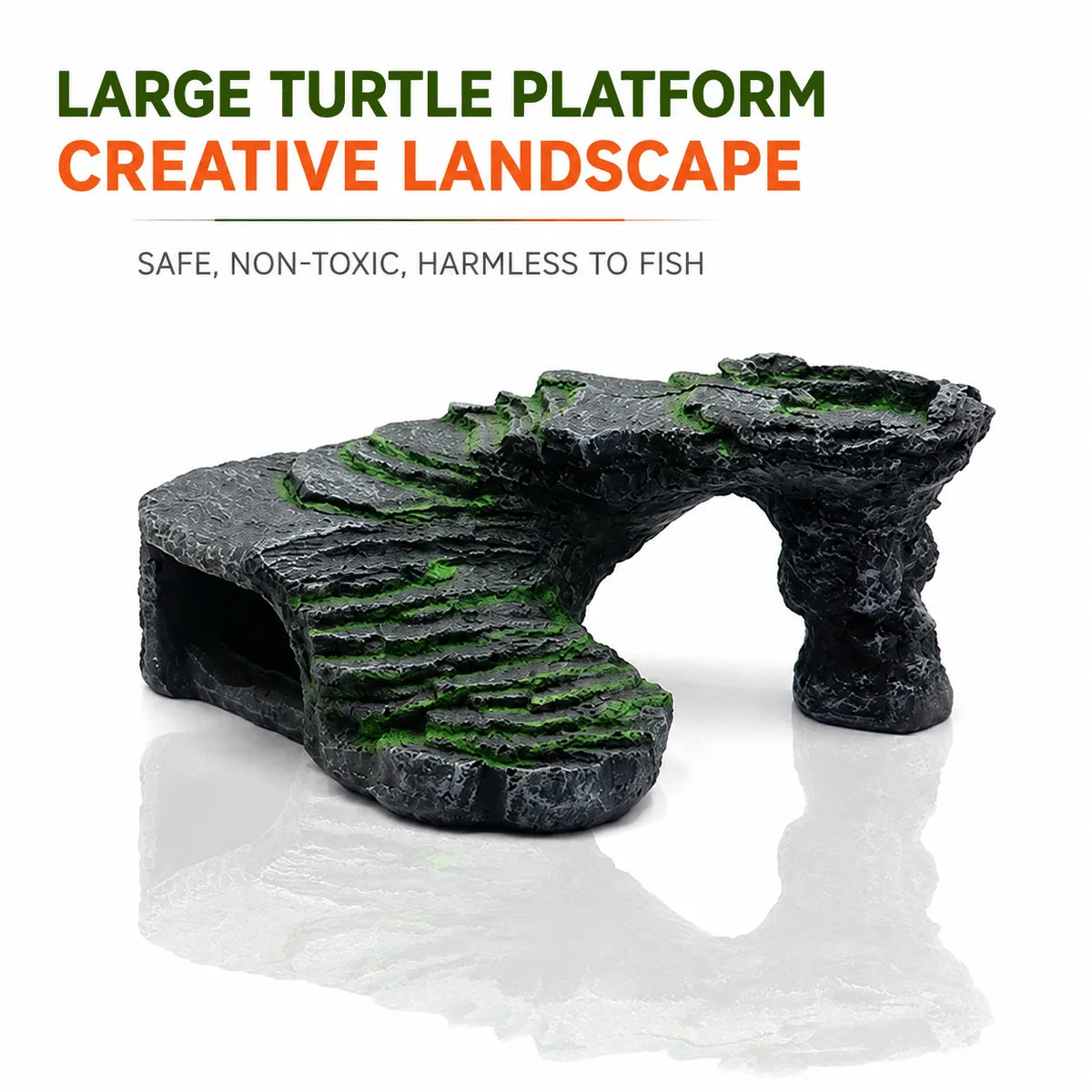 RTHabitat Resin Basking Platform Double Hide