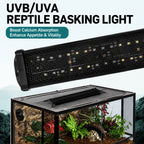 RTHabitat Full Spectrum UVB LED Light – Smart Control Panel Design