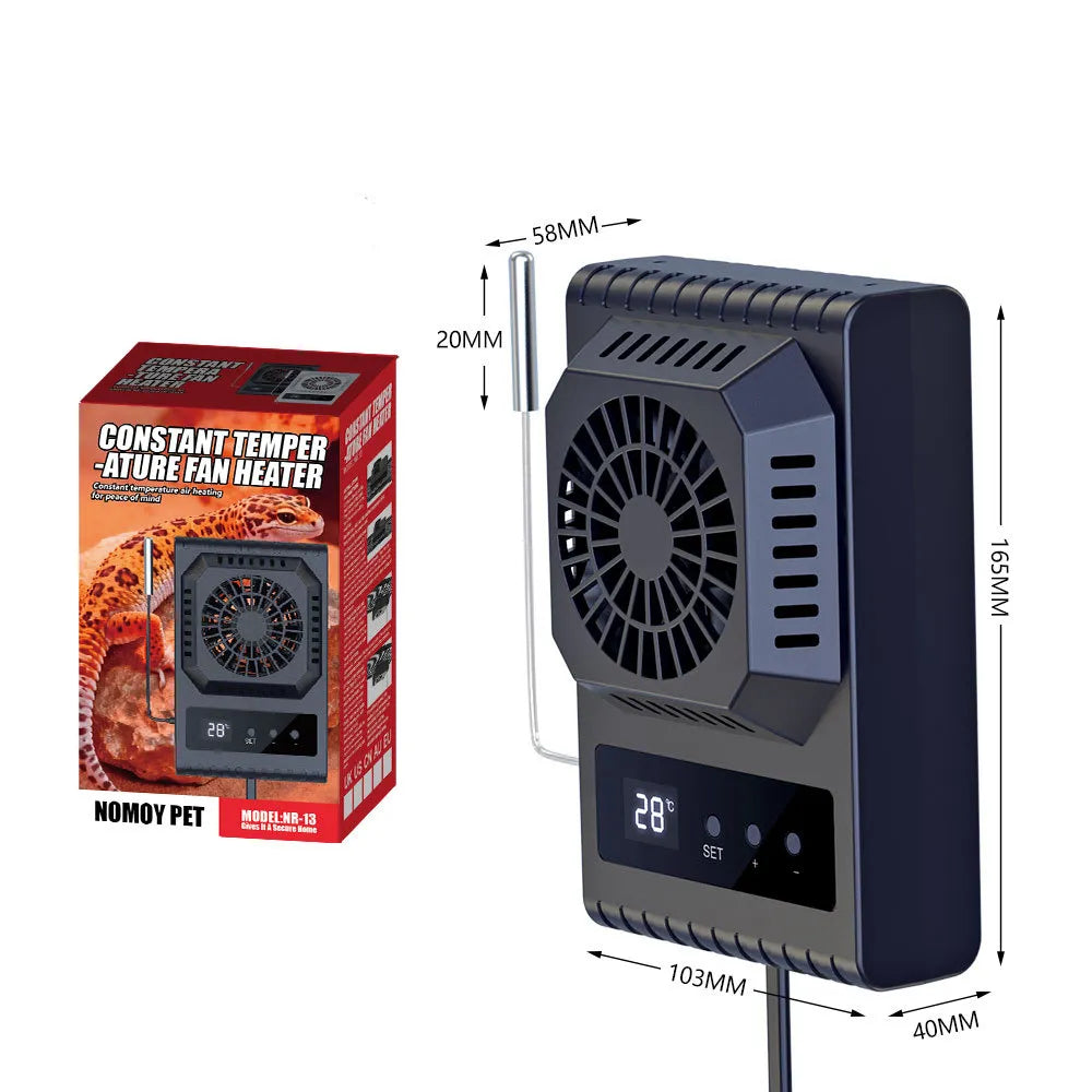 RTHabitat ABS Warm Air Fan Flame Retardant Housing External Installation Design