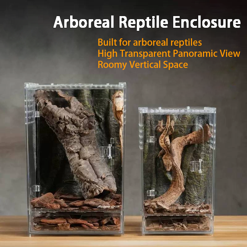 RTHabitat Vertical Acrylic Reptile Enclosure