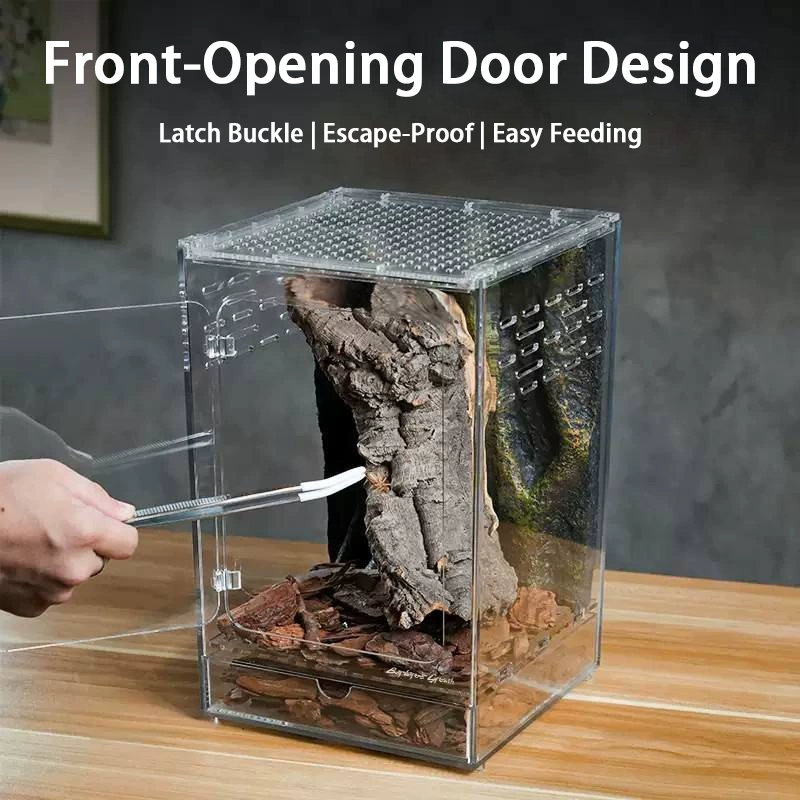 RTHabitat Vertical Acrylic Reptile Enclosure