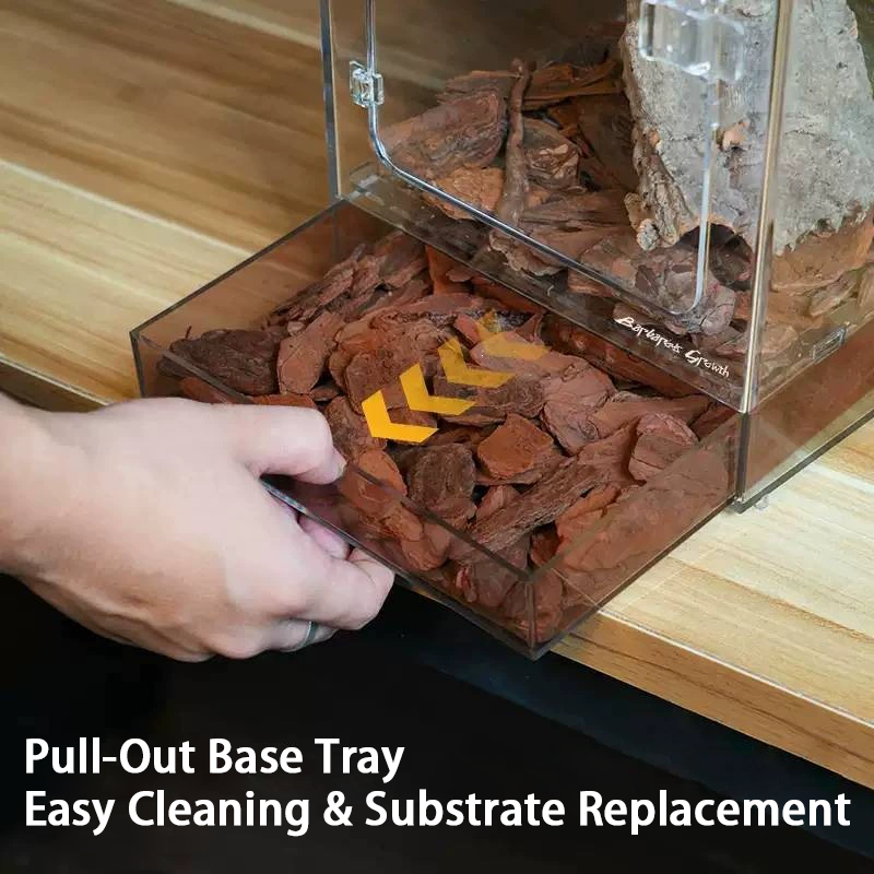 RTHabitat Vertical Acrylic Reptile Enclosure