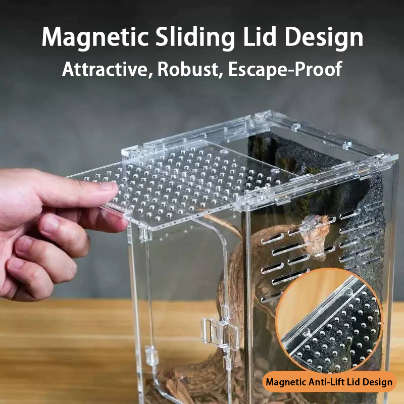 RTHabitat Vertical Acrylic Reptile Enclosure