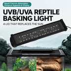 RTHabitat Full Spectrum UVB LED Light – Smart Control Panel Design